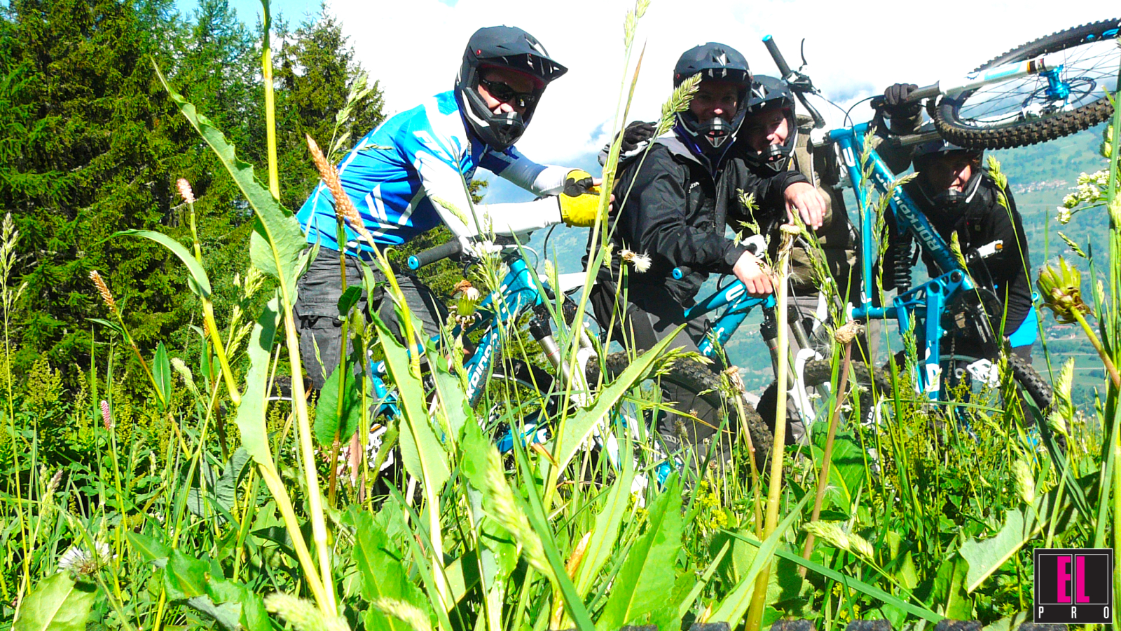 Vtt Enduro avec Elpro