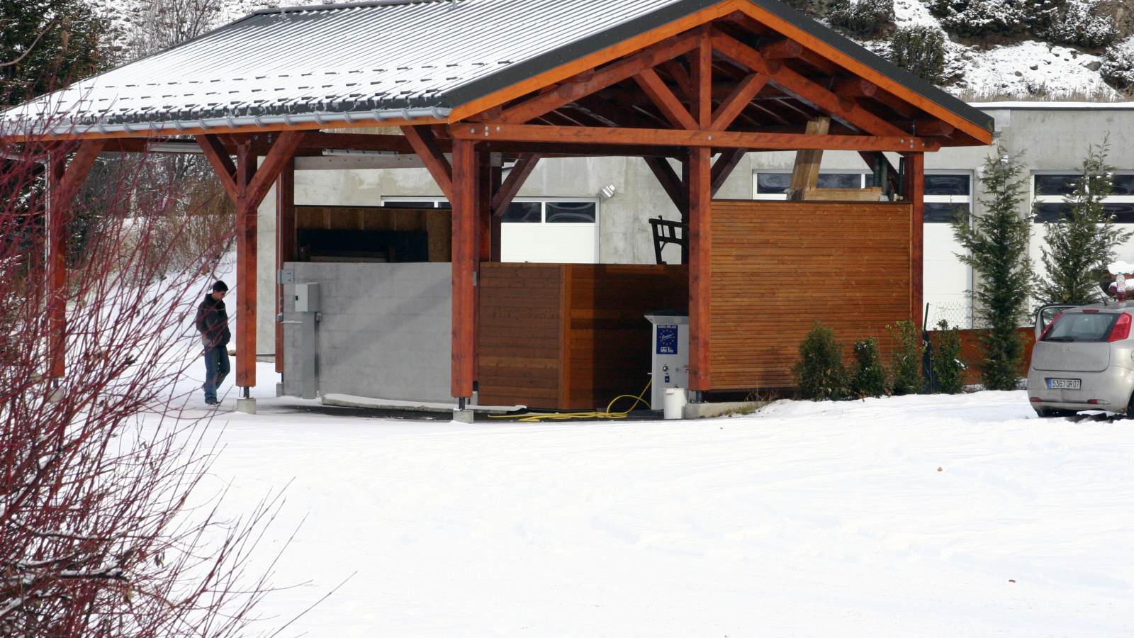 Aire de services pour camping-cars à Val Cenis Lanslevillard