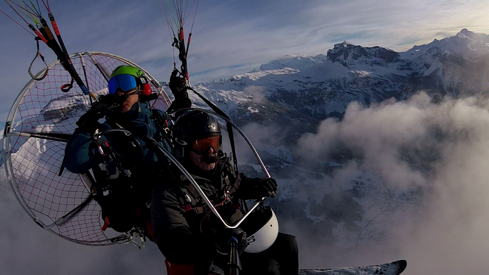 Baptême de l'air en paramoteur