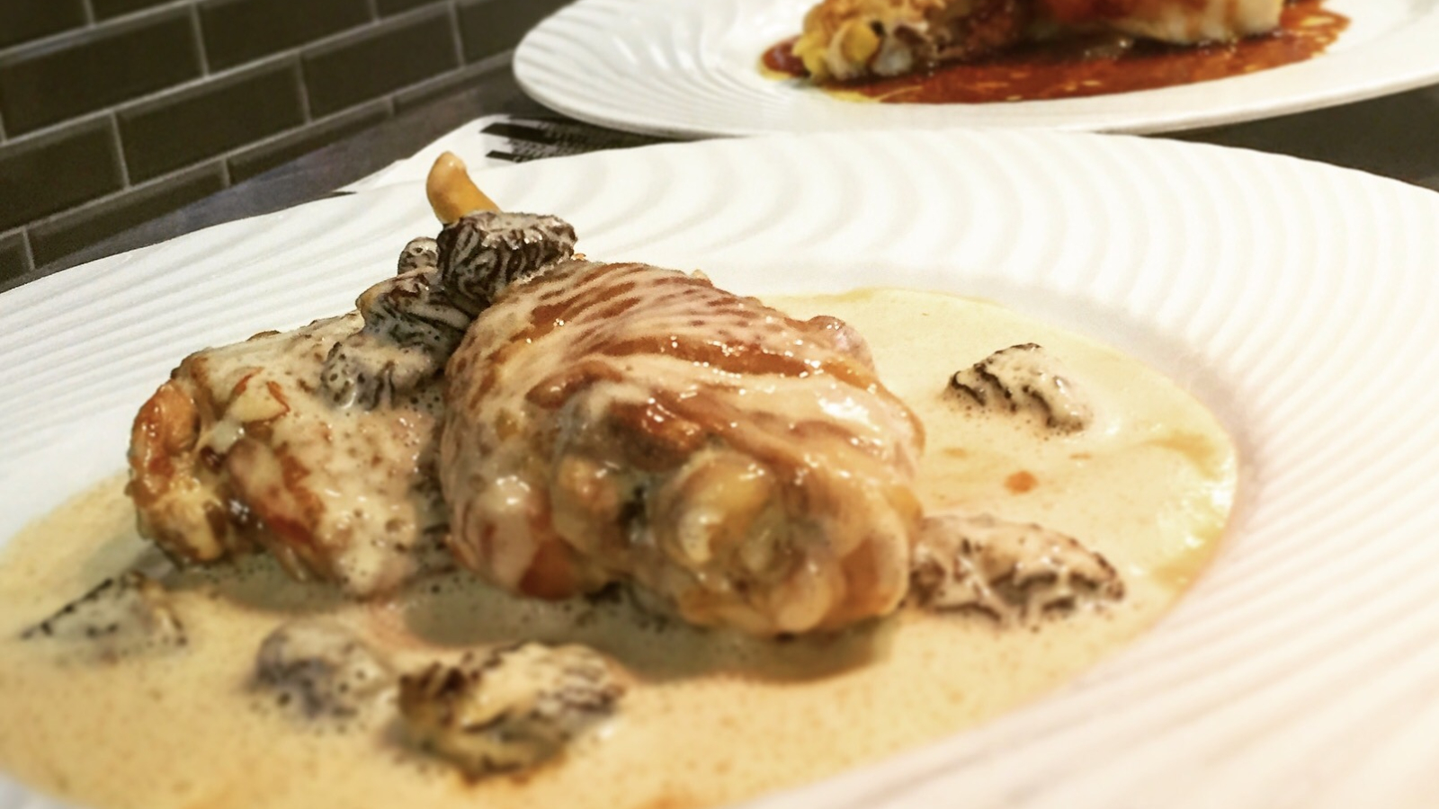 Poulet à la crème