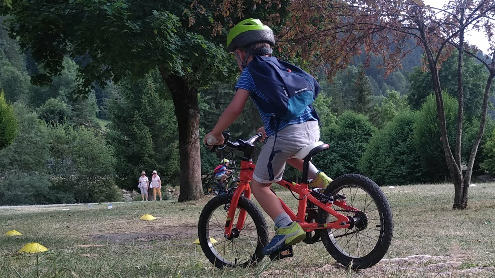 VTT 5-7 ans stage biclou au Grand-Bornand