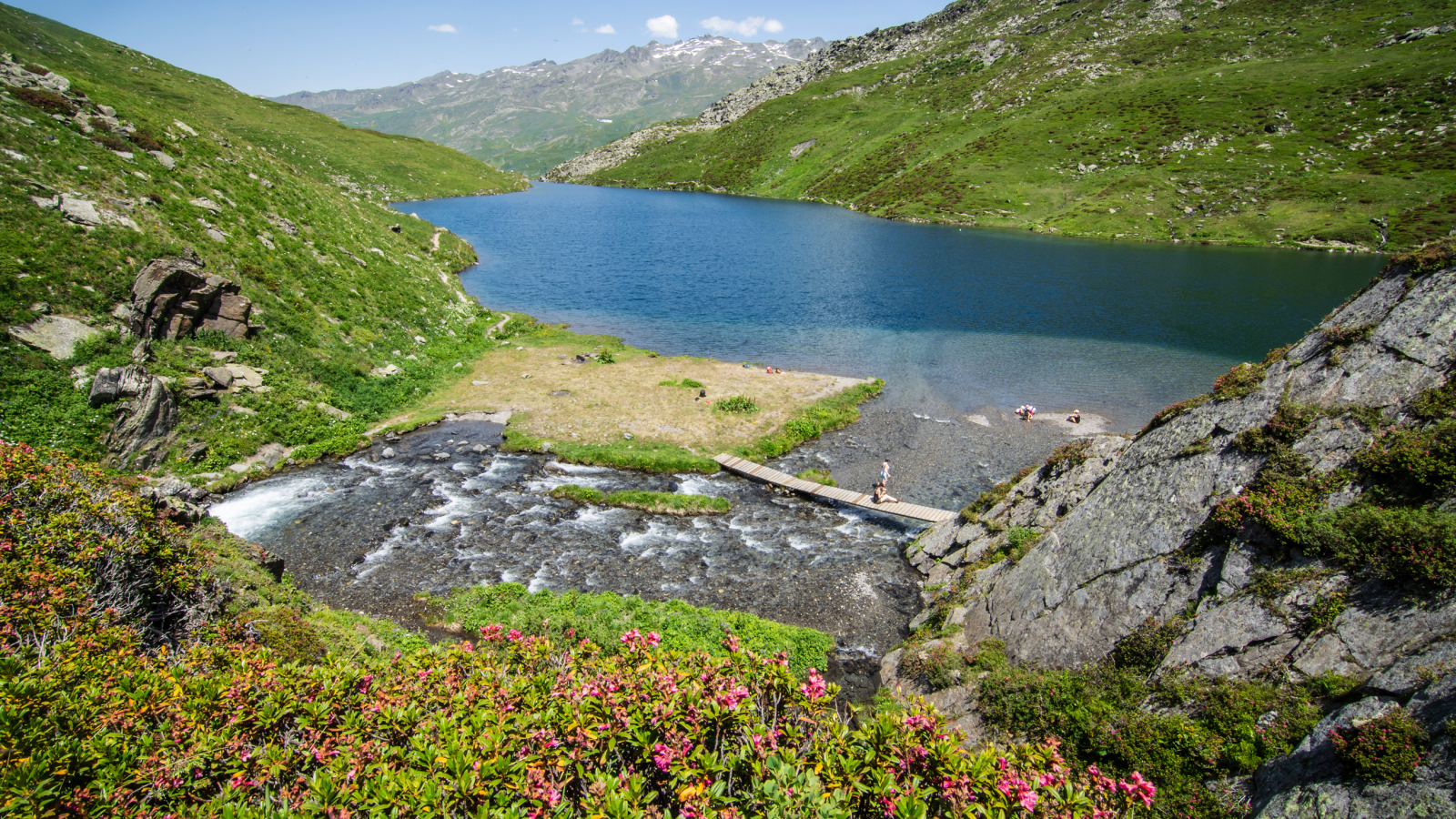 Lac du lou plage