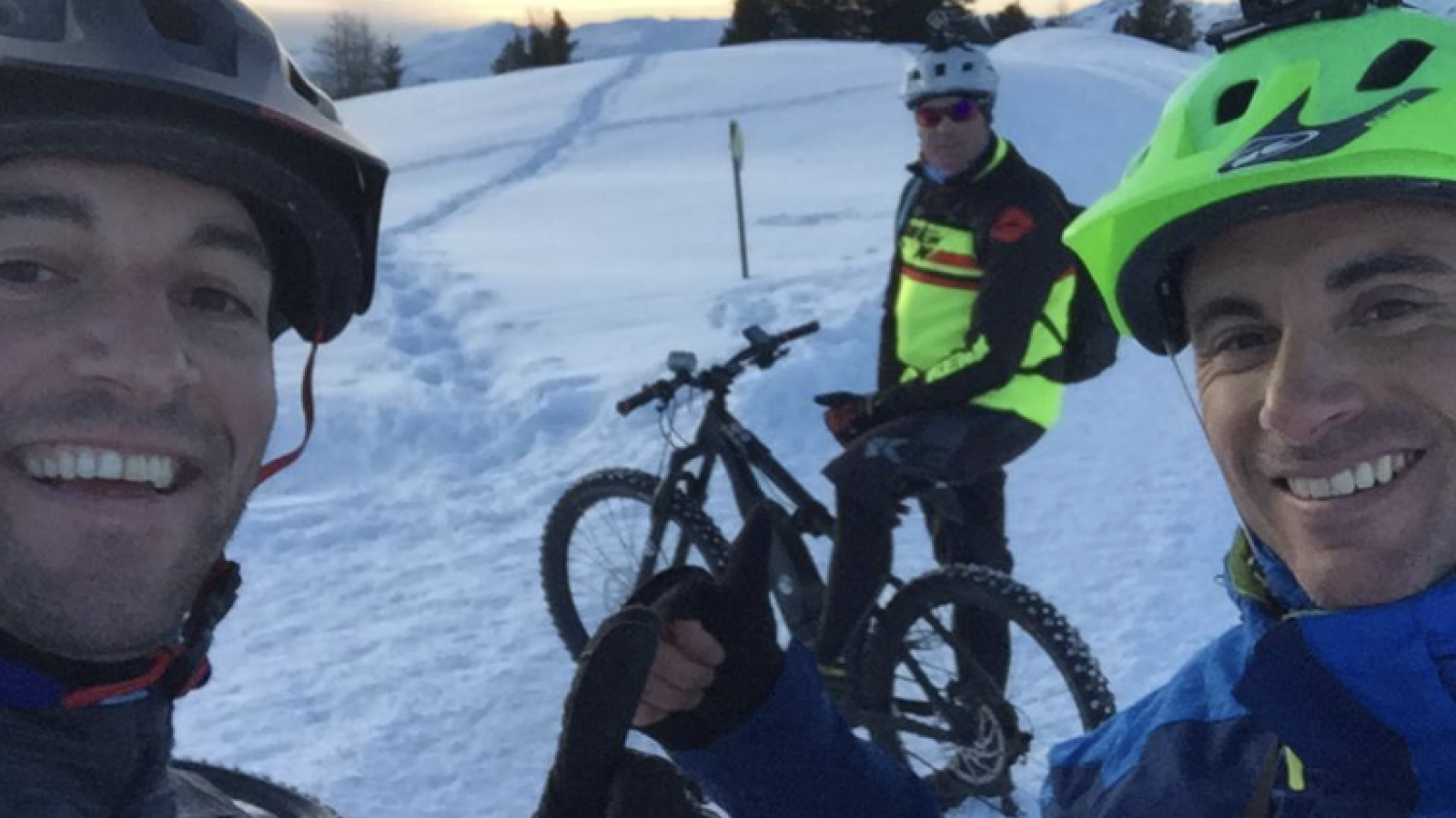 Balade en VAE en après-ski