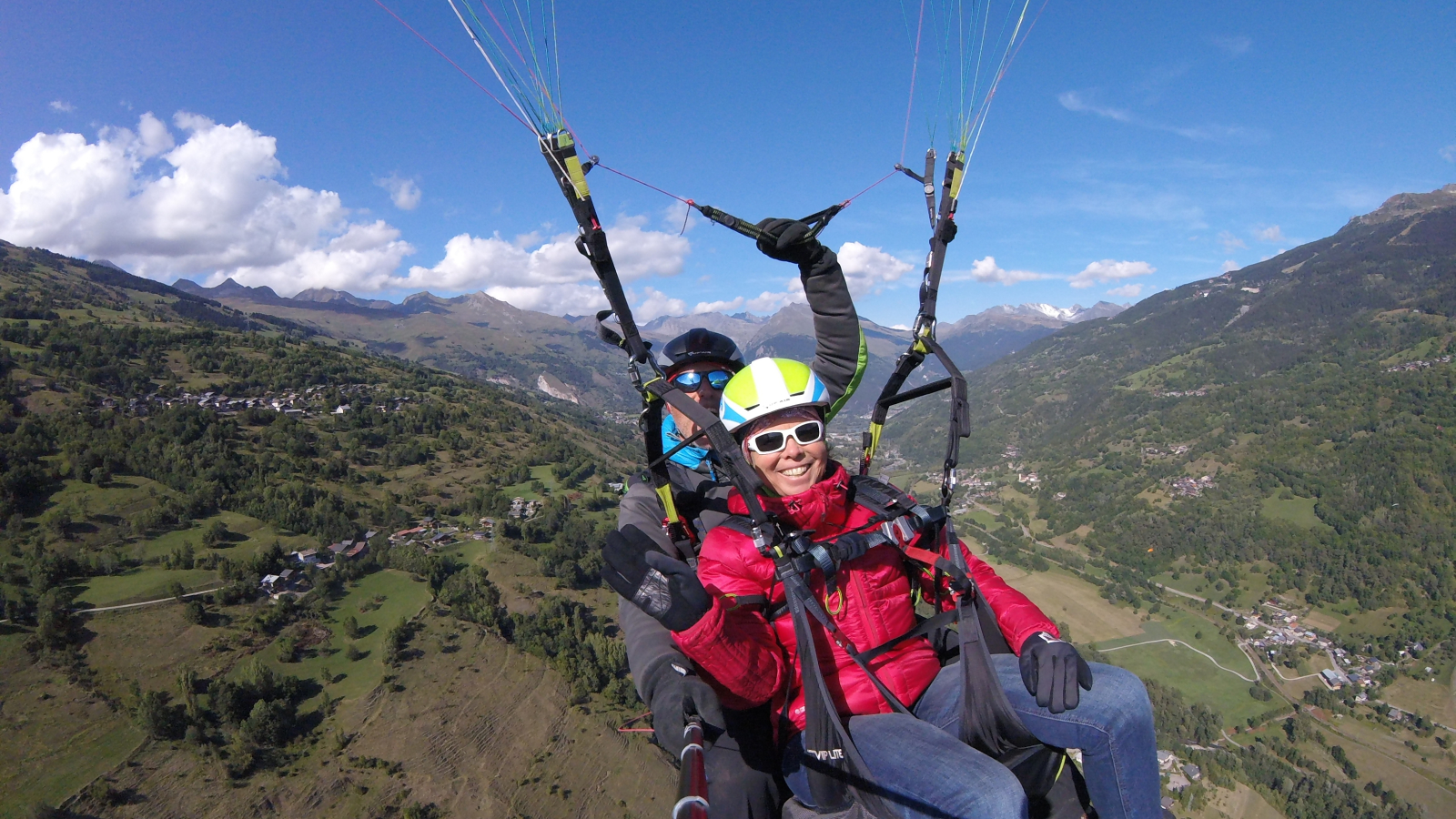 Bapteme en parapente