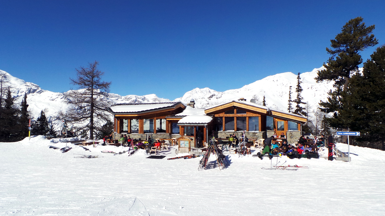 Mountain restaurant Rock'Fuge in Val Cenis-Termignon