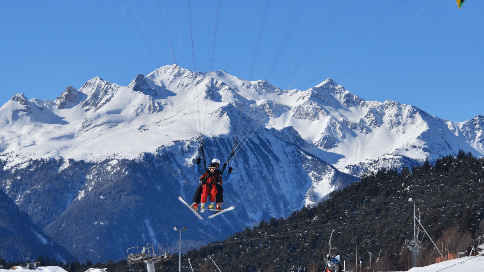 Préparation à l'atterrisage en parapente