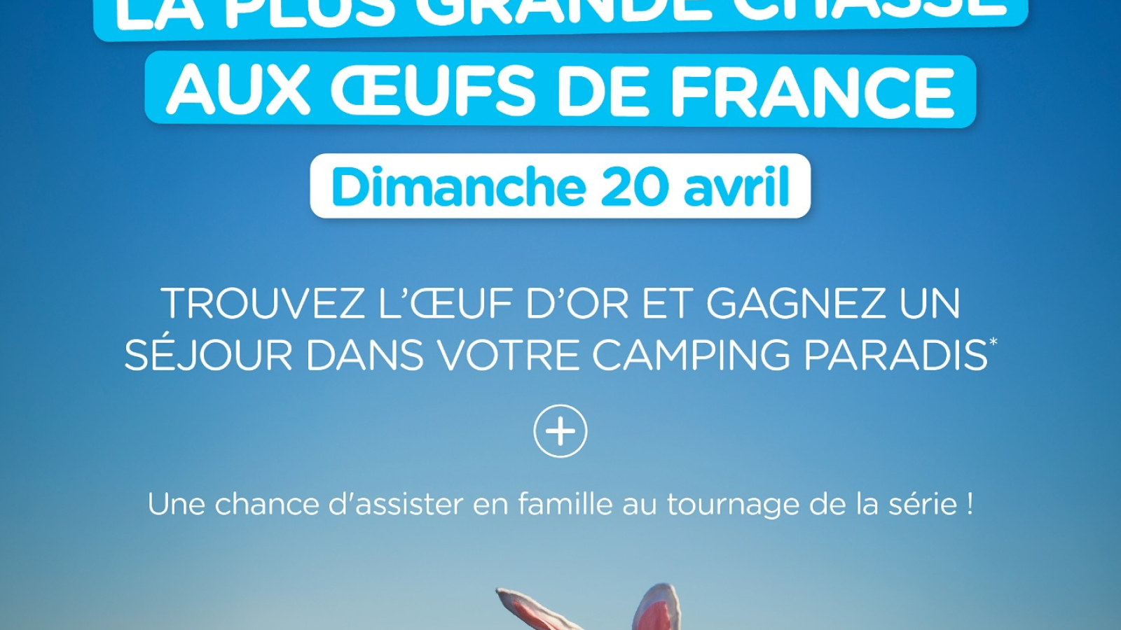 Chasse aux œufs au Camping Paradis La Gineste