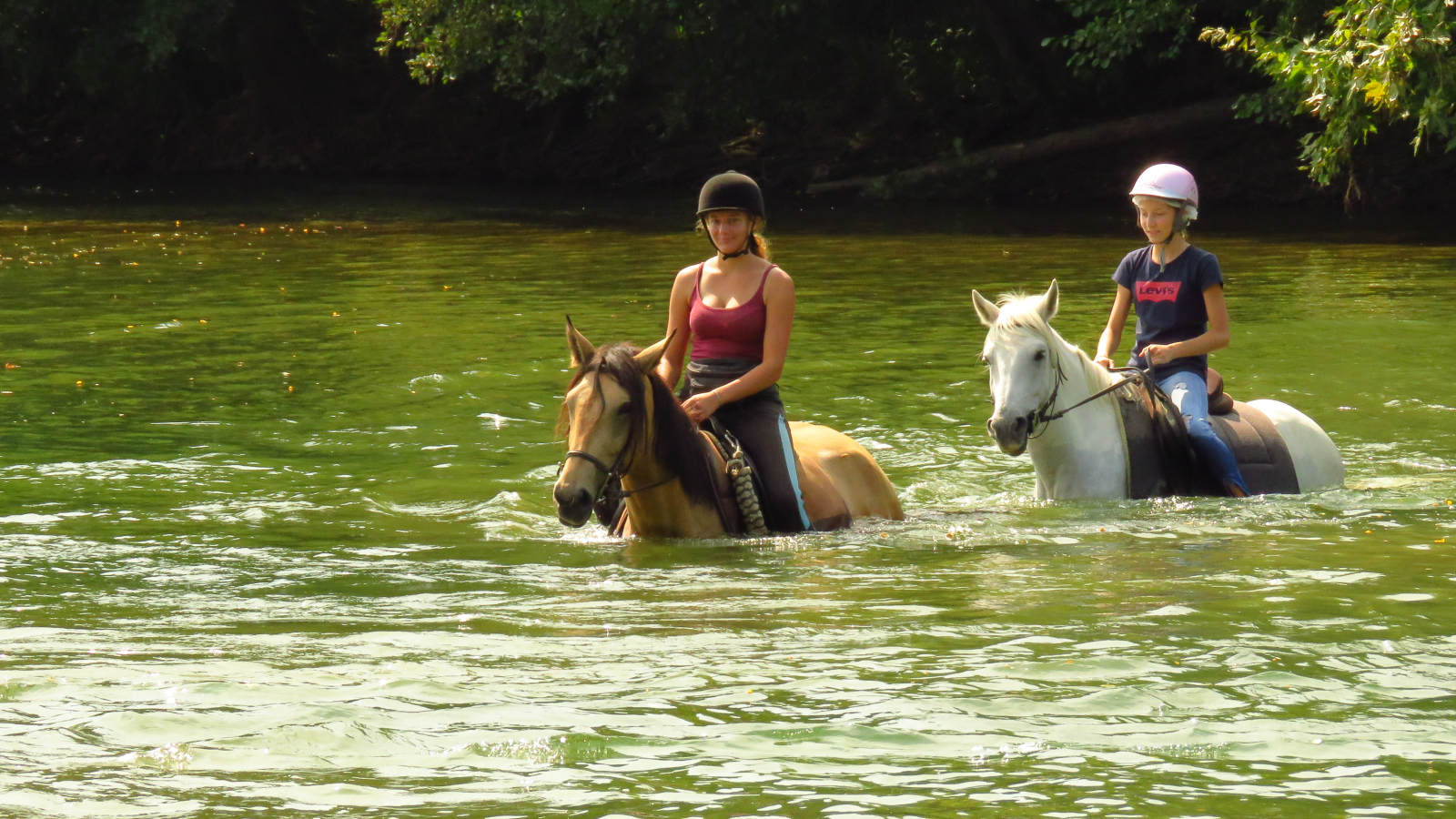 Traversée rivière