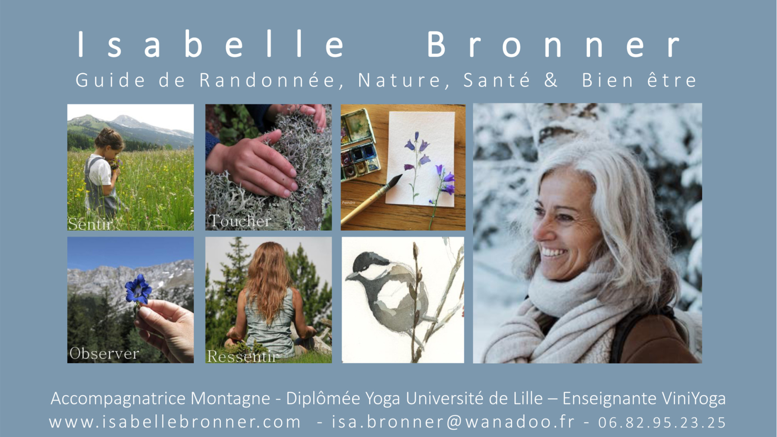 Isabelle Bronner Chamrousse nature, health and well-being hiking guide