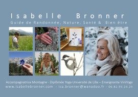 Isabelle Bronner Chamrousse nature, health and well-being hiking guide