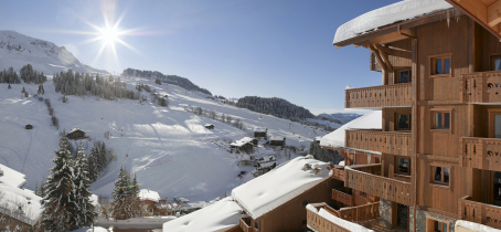 CGH Résidences & Spas Le Village de Lessy - La Résidence en hiver