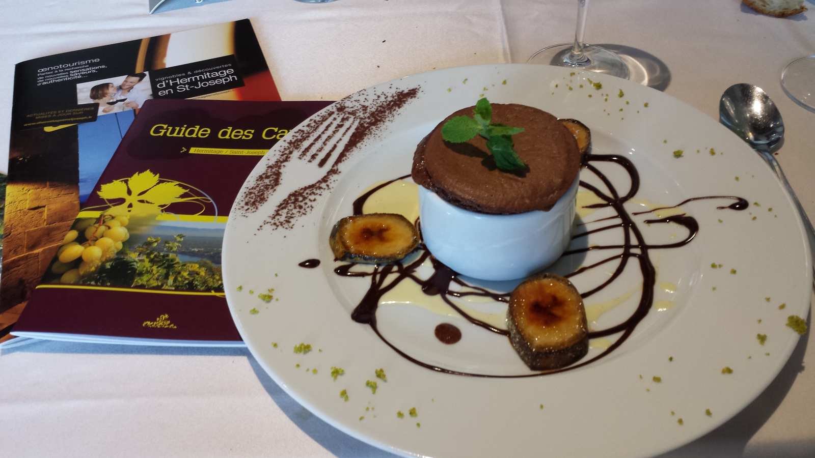 Soufflet chocolat Valrhona