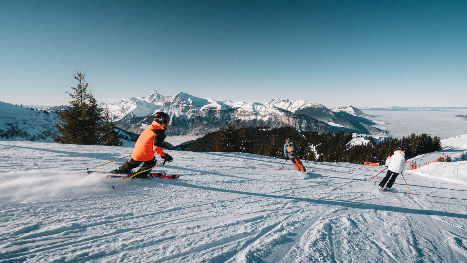 Skier au Grand Massif !