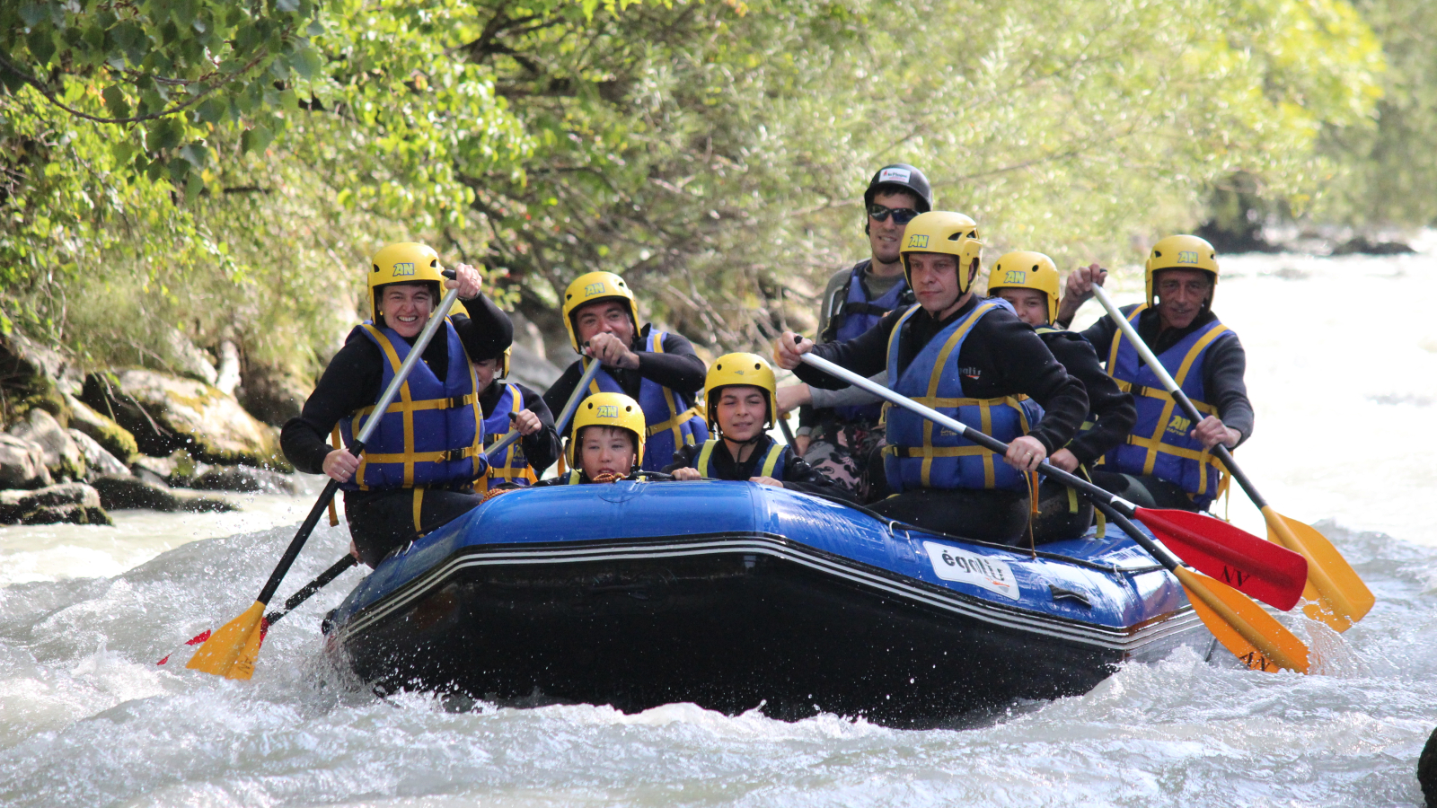 descente rafting découverte famille