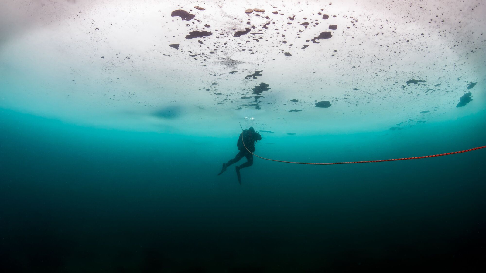 Chamrousse ice diving photo