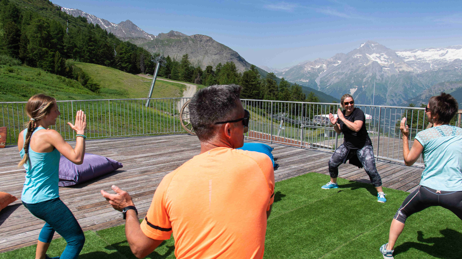 Alti'fit: fitness classes in Val Cenis