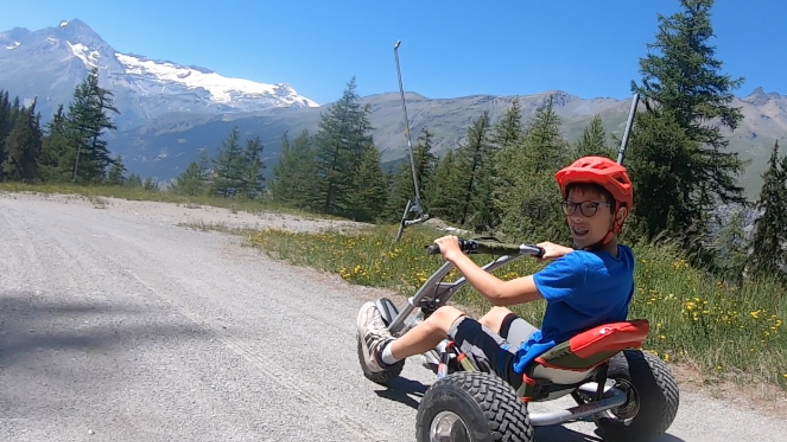 Mountain kart avec Sensations Vanoise