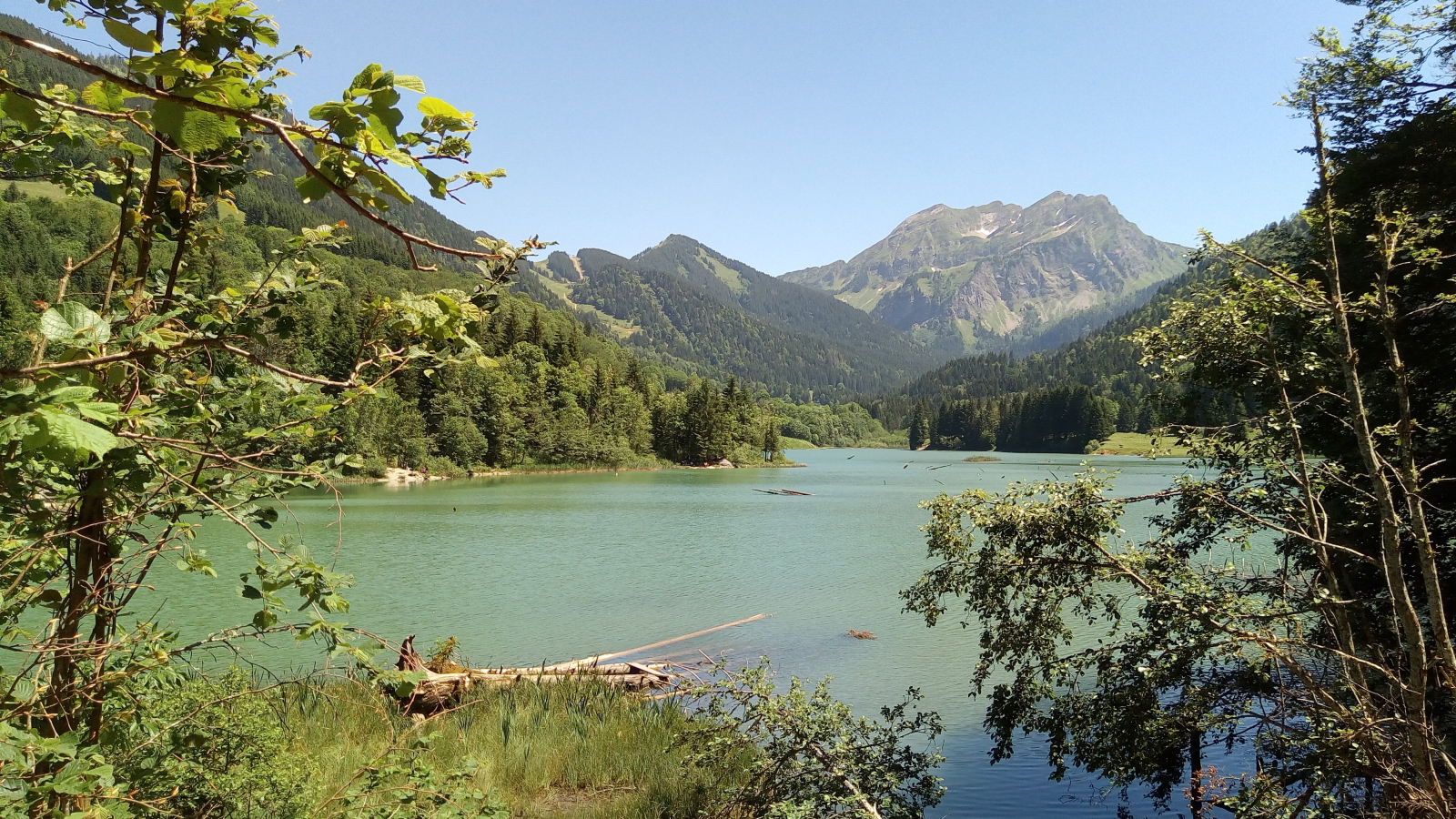 Vue sur le Roc d'Enfer