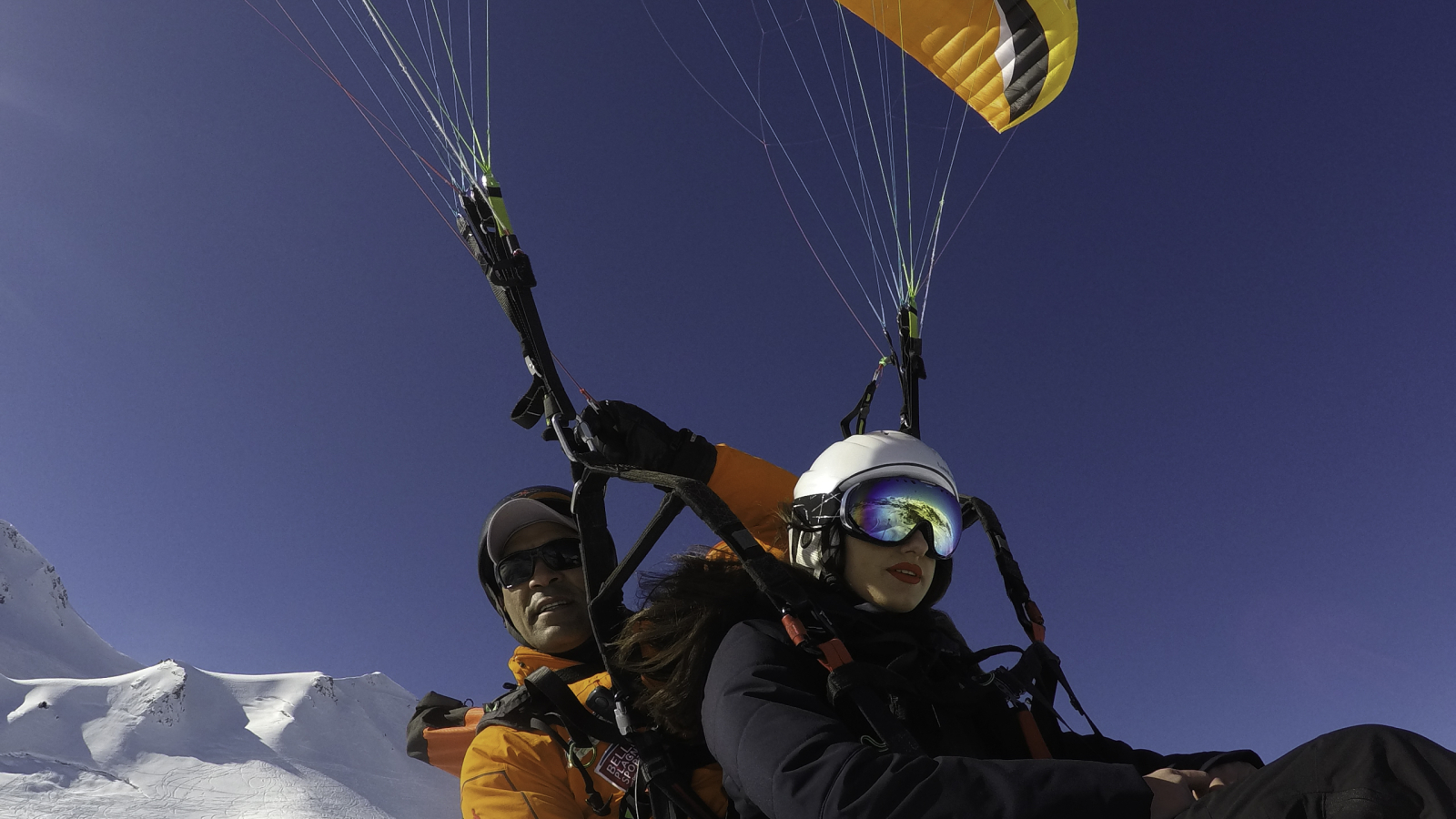 Paragliding flight with Plagn'Air