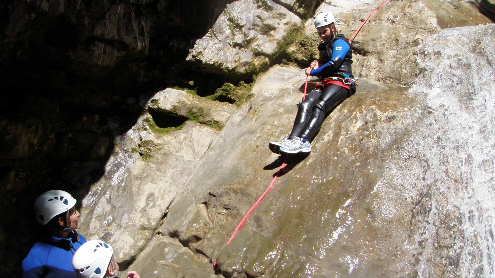 Montmin canyon slide