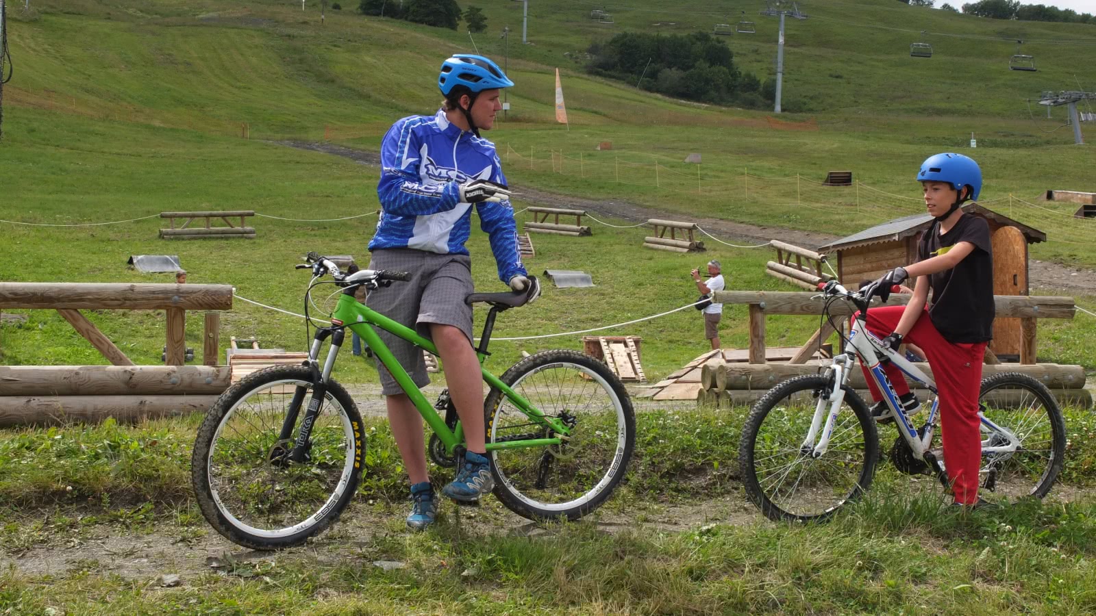 Initiation Bike Park Le Corbier