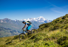 Mountain biking in La Plagne