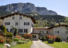 Façade extérieure en été