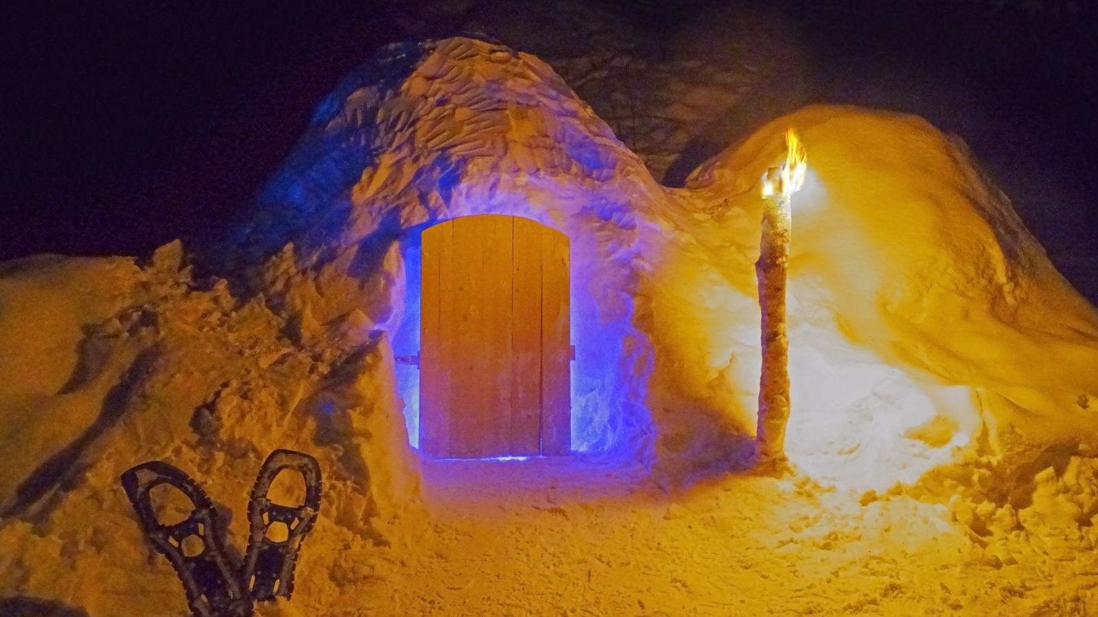 Une soirée insolite dans un igloo