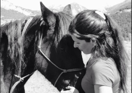 Laura et son cheval