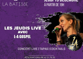 Les jeudis live de La Batisse : L-A Gospel_Crémieu - Balcons du Dauphiné