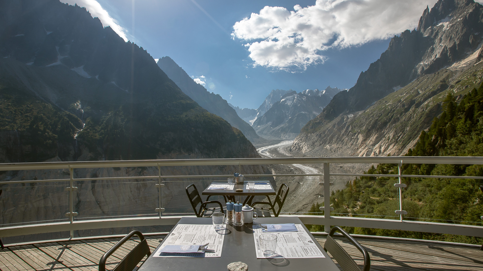 Terrasse avec vue