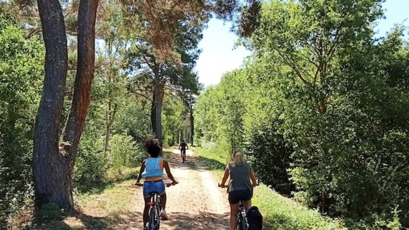 Voyage à vélo sur voie verte
