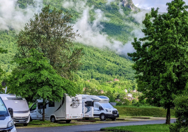 Aire camping car Le bourget du lac