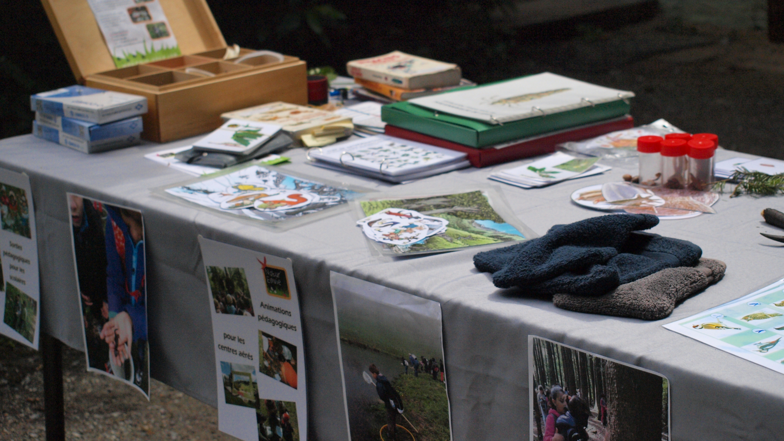 table pour l'activité