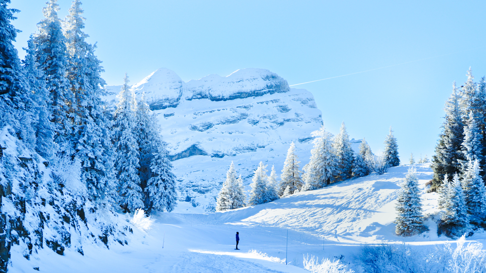 Guided snowshoe outing to the Col de Pierre Carrée