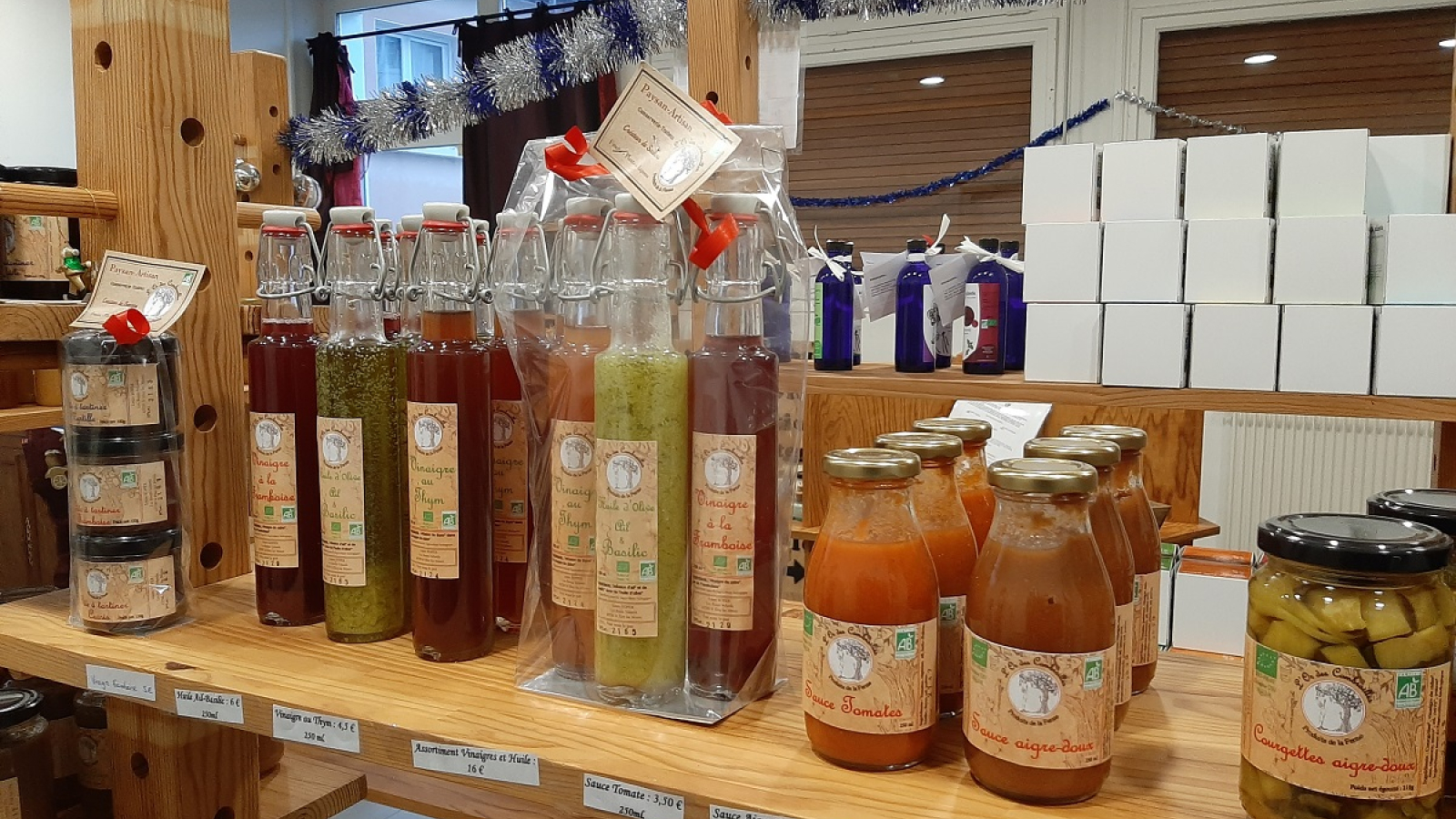 Rayons de produits