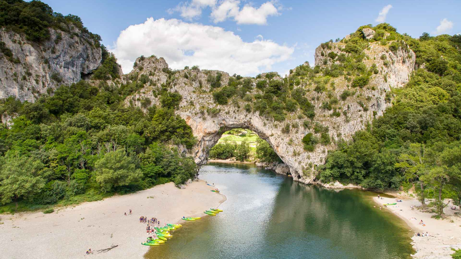 Canoë sur l'Ardèche