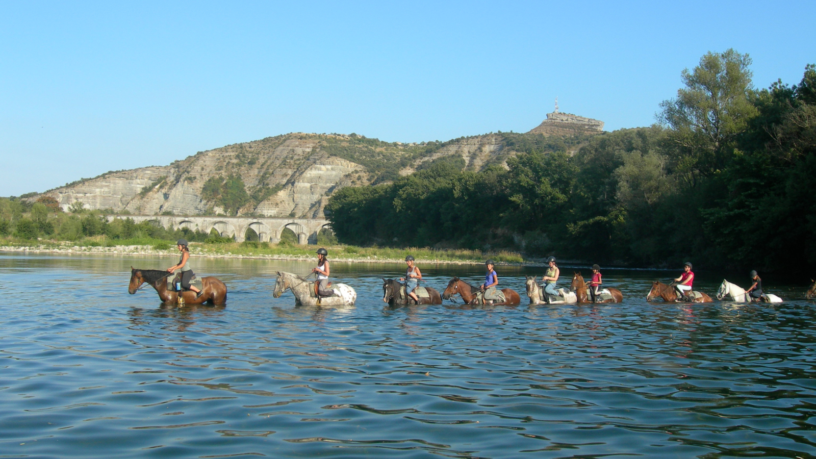 Traversée rivière