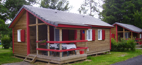 camping la thialle bagnols chalet