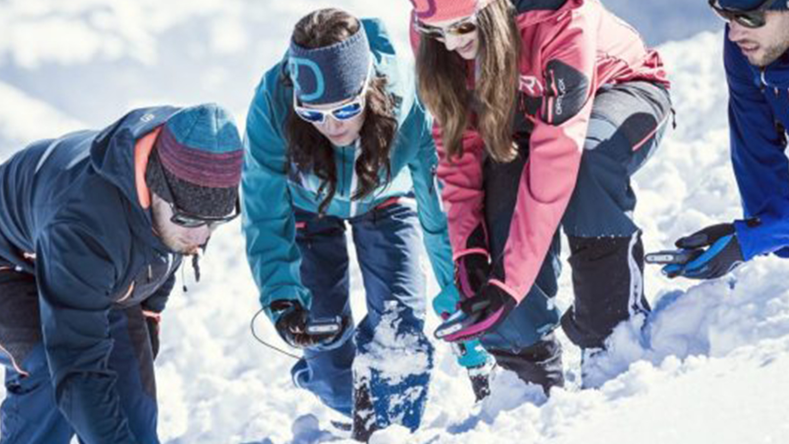 avalanche victim detection initiation