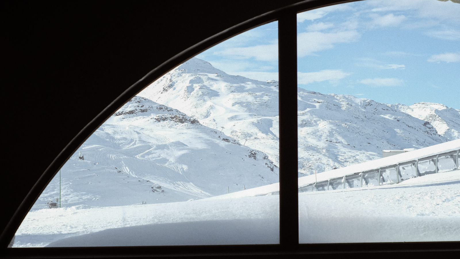 Vue depuis la piscine