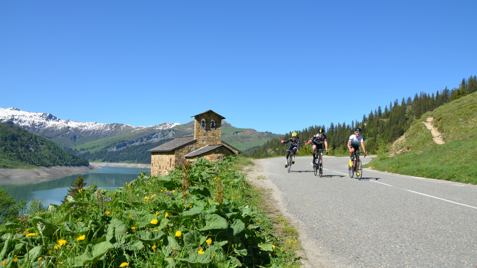 Chapelle lac Roselend