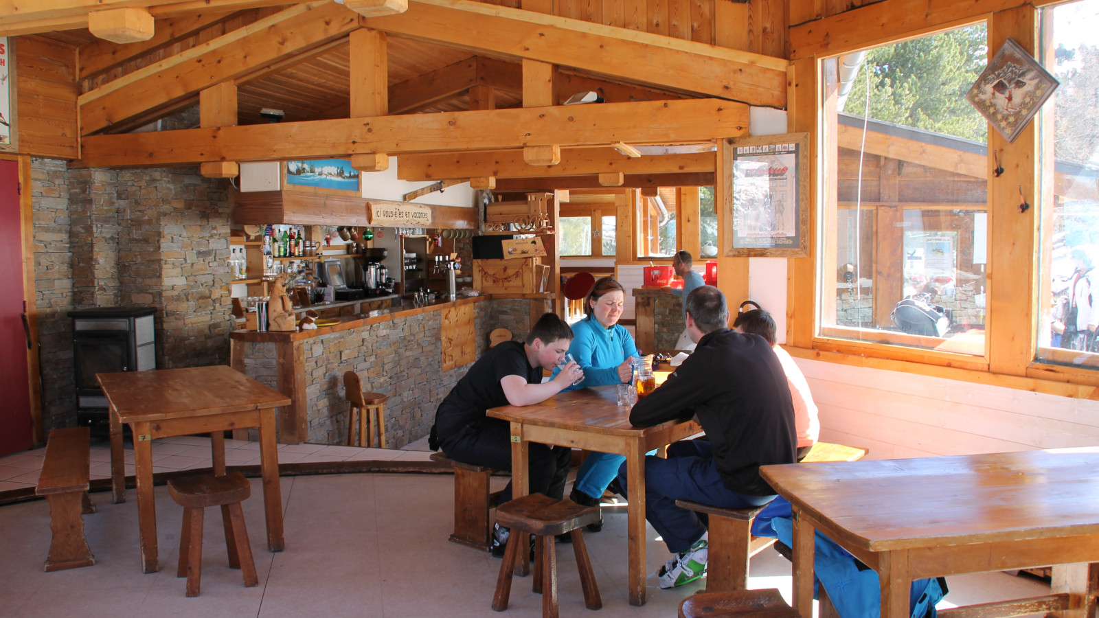 Mountain restaurant Rock'Fuge in Val Cenis-Termignon