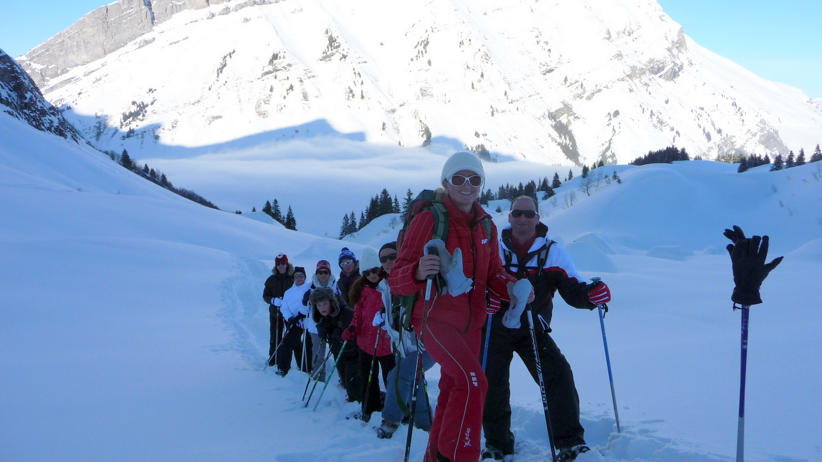 Rando raquettes Col des Aravis