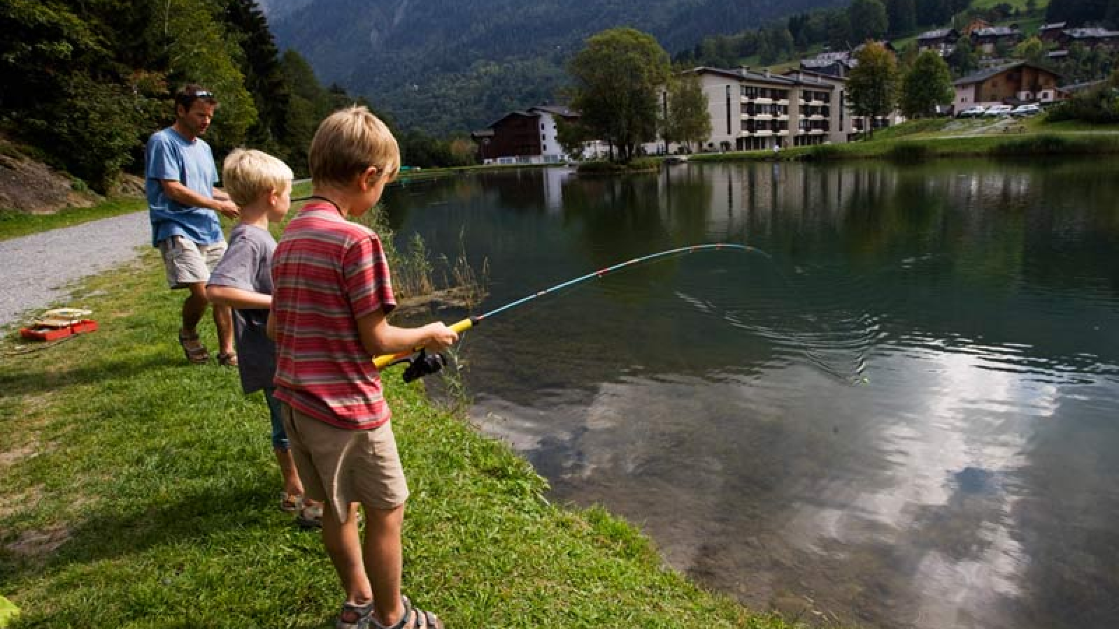 Pêche au lac des Chavants