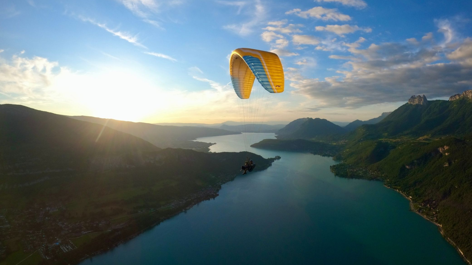 Vue lac annecy