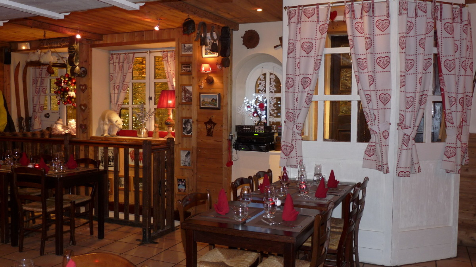 Intérieur restaurant - Casa Scara Val d'Isère