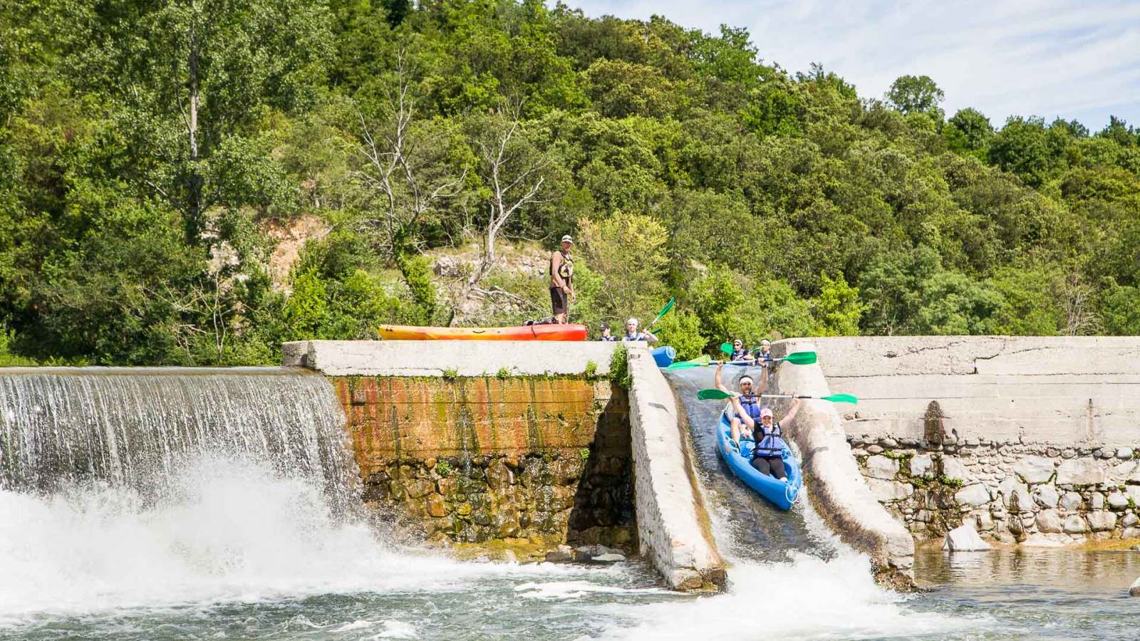 Canoë sur l'Ardèche