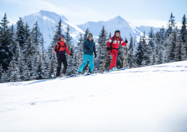 Initiation au ski de randonnée avec l'ESF