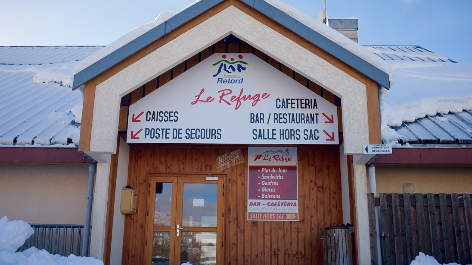 Restaurant cafétéria Le Refuge